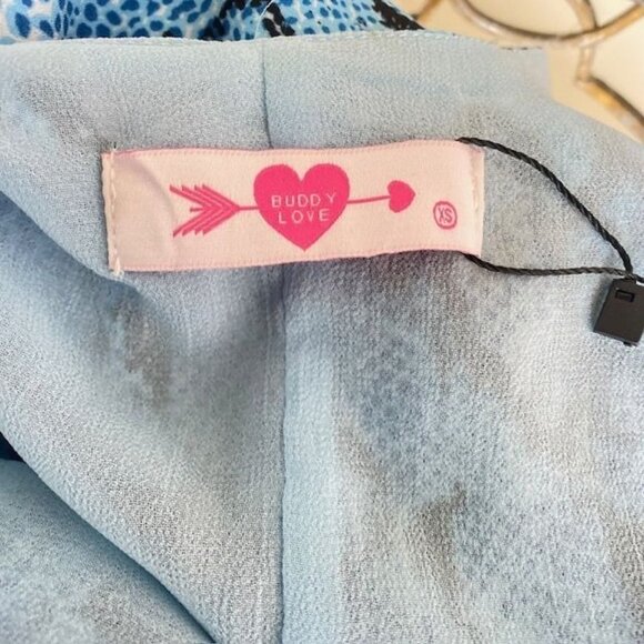 Buddy Love Kerr Mini Dress Cobalt Blue Size XS - Picture 6 of 16